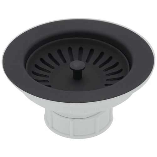 Main product image of Color-Coordinated Metal Basket Strainer (Coal Black)