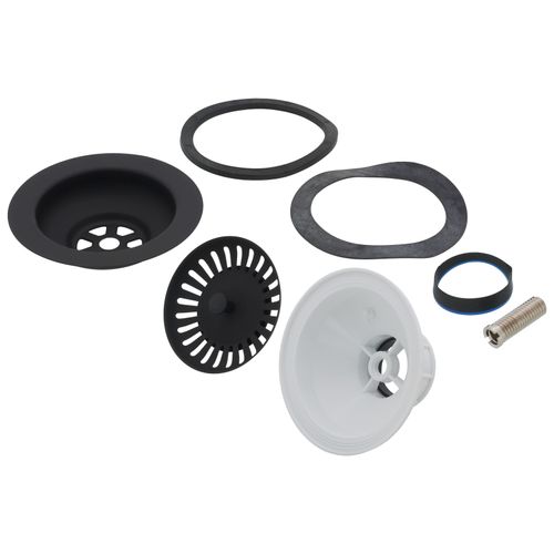 Main product image of Color-Coordinated Metal Basket Strainer (Coal Black)