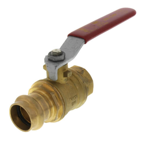3/4" ProPress Bronze/Brass Full Port Ball Valve (Press x Female)