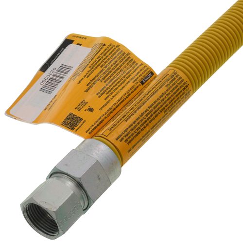 Main product image of Model 40C-4142-36 3/4" MIP ID (1" OD) High BTU Coated Stainless Steel Gas Connector 3/4" FIP (36" Length)