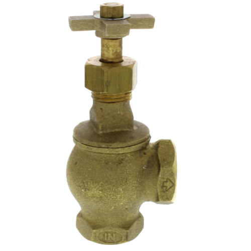 240T04LF MatcoNorca 240T04LF 3/4" Threaded Brass Angle Globe Valve