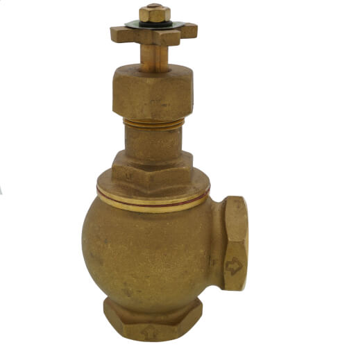 240T06LF MatcoNorca 240T06LF 11/4" Threaded Brass Angle Globe