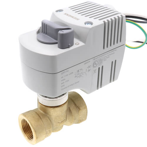 24100212 Siemens 24100212 3/4" NPT 2Way Normally Open Zone Valve