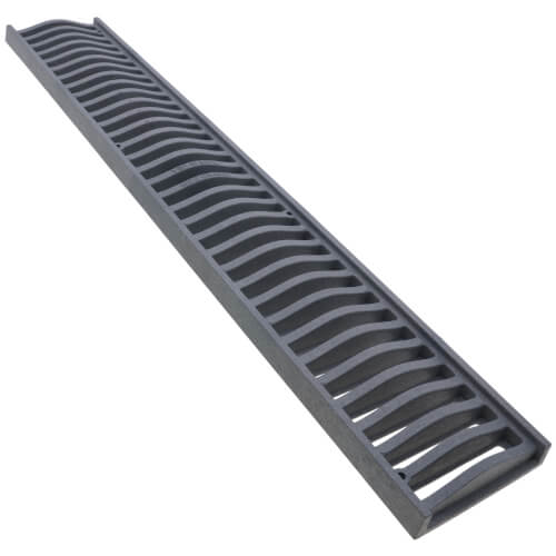 Main product image of 2' Spee-D Channel Drain Grate (Gray)