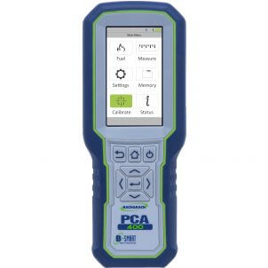 Main product image of PCA 400 Portable Combustion and Emissions Analyzer Kit, 12" Probe, 7.5 Ft Tubing (O2, CO)