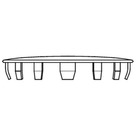 Main product image of Plug Button w/ Hole, 2418-001-199