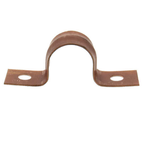Main product image of 1/2" 2 Hole Carbon Steel Strap (Copper Plated)