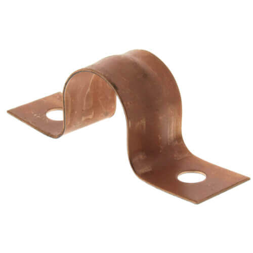 Main product image of 1/2" 2 Hole Carbon Steel Strap (Copper Plated)