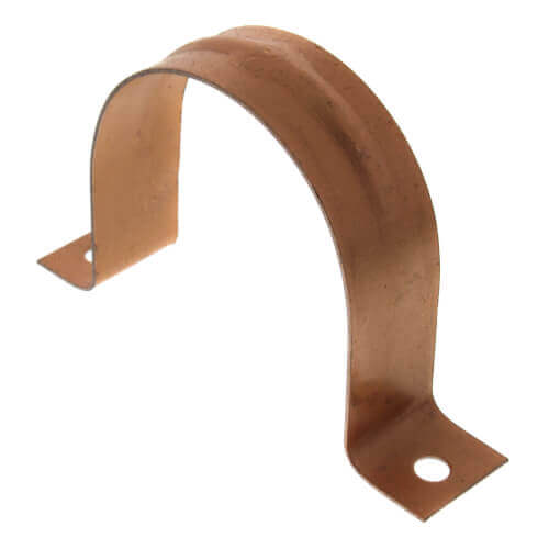 Main product image of 2" 2 Hole Carbon Steel Strap (Copper Plated)