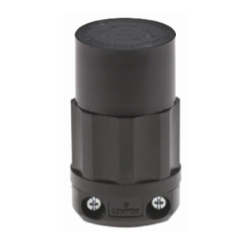 Main product image of Industrial Grade Locking Connector, 20A, 3P, NEMA L15-20R - Black (250V)