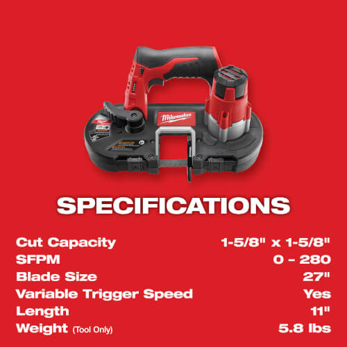 Main product image of M12 Cordless Sub-Compact Band Saw Kit