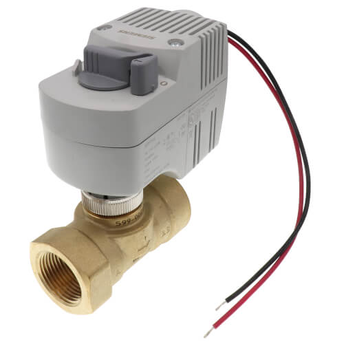 24300213 Siemens 24300213 1" NPT 2Way Normally Open Zone Valve