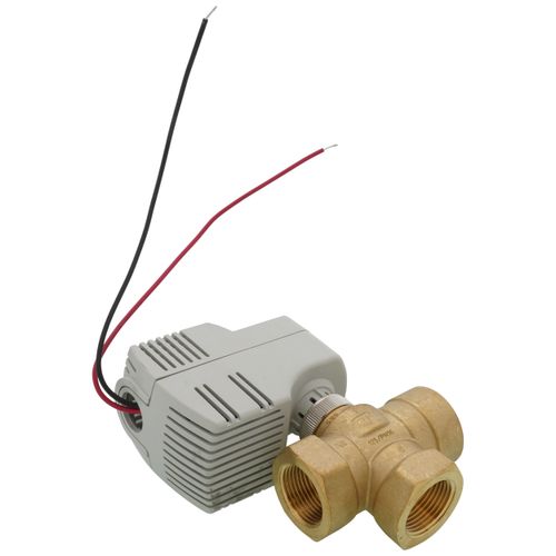 Main product image of 1" NPT 3-Way Diverting Zone Valve Fail AB-A Actuator, 7.0 Cv (24V)