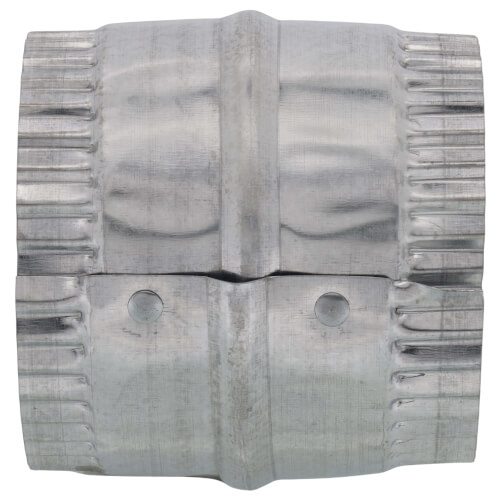 Main product image of 3" Galvanized Connector for Rigid, Semi-rigid, and Flexible Duct