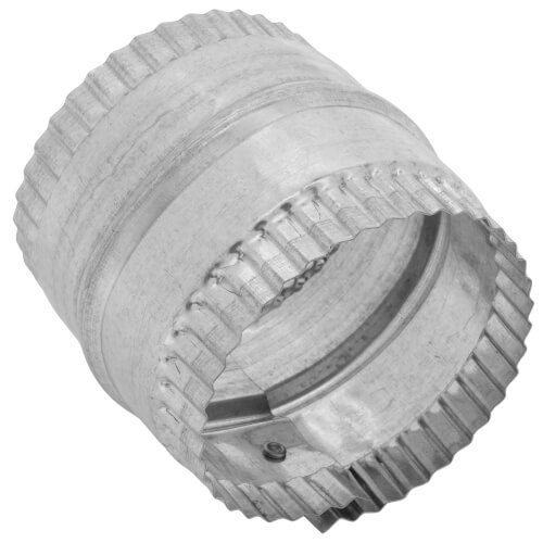 Main product image of 3" Galvanized Connector for Rigid, Semi-rigid, and Flexible Duct