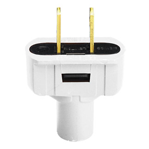 Main product image of 15A Non-polarized Plug, Non-grounding (White)