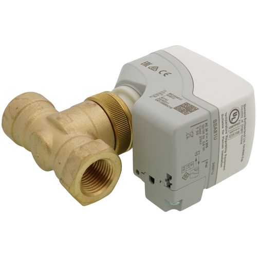 Main product image of 1/2" NPT 2-Way 3 Position Normally Closed Zone Valve Fail-in-Place Actuator, 2.5 Cv (24V)