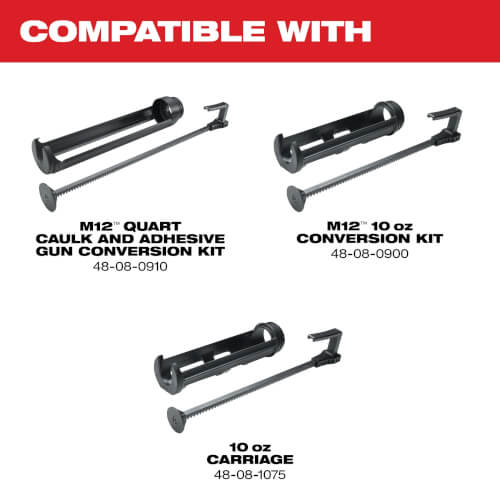 Main product image of M12 10 oz. Caulk and Adhesive Gun (Tool Only)