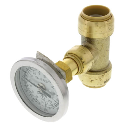 24439 SharkBite 24439 SharkBite Temperature Gauge with 3/4" x 3/4