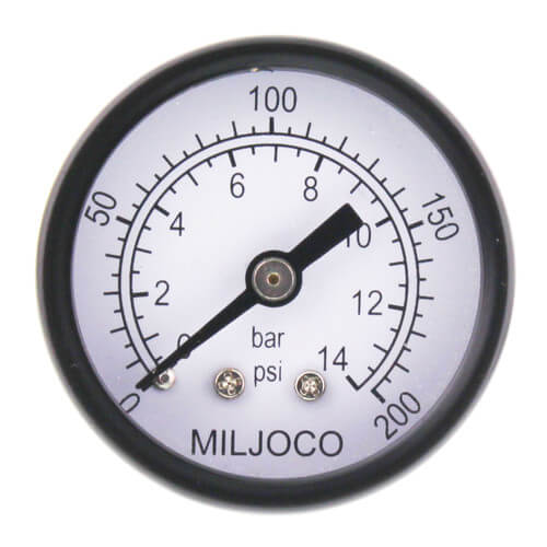 Main product image of 1/2" CTS SharkBite Pressure Gauge, No Tee (Lead Free)