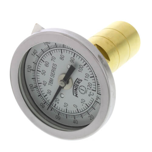 24445 SharkBite 24445 3/4" SharkBite Temperature Gauge, Lead Free