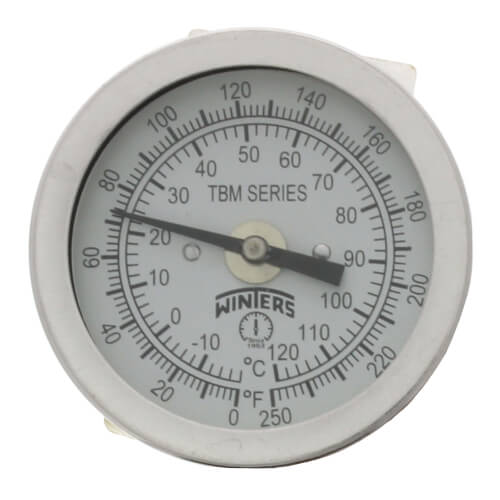Main product image of 3/4" SharkBite Temperature Gauge, Lead Free (No Tee)