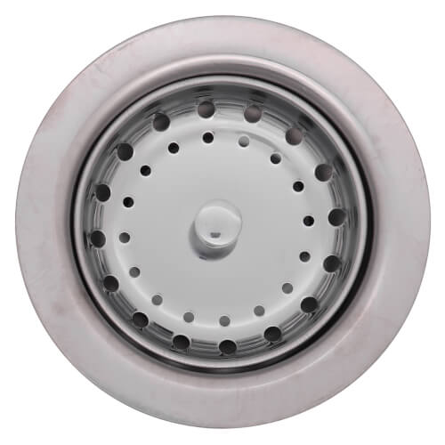 Main product image of Big Boy Stainless Steel Spring Post Basket Strainer (Chrome Finish)