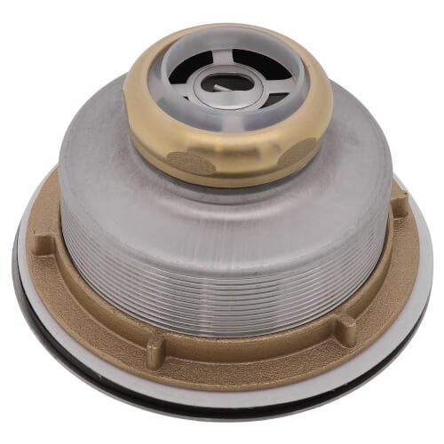 Main product image of Big Boy Stainless Steel Spring Post Basket Strainer (Chrome Finish)