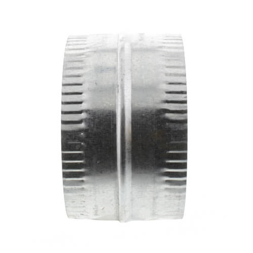 5" Galvanized Connector for Rigid, Semi-rigid, and Flexible Duct