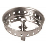 Main product image of Spring Post Replacement Basket Strainer for KwikFit (Chrome)