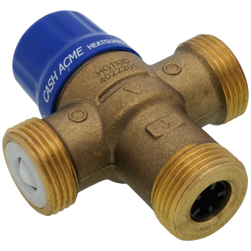 Main product image of HG-110DLF 3/4" SharkBite Heatguard Thermostatic Mixing Valve w/ Integral Connectors (Lead Free)
