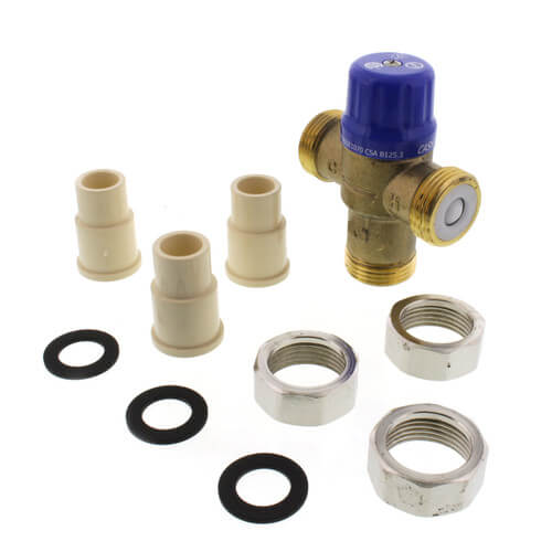 Main product image of HG110-D, 1/2" CPVC Thermostatic Mixing Valve (Lead Free)