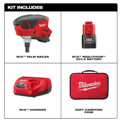 Main product image of M12 Palm Nailer Kit