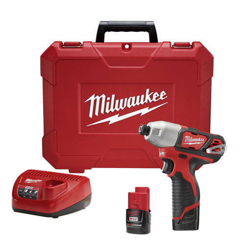 Main product image of M12 1/4" Hex Cordless Impact Driver Kit