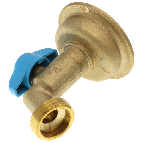 Main product image of 1/2" Push-Fit x 3/4" MHT 90-Degree Hose Bibb – Quarter Turn (Lead Free)