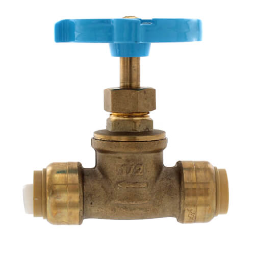 Main product image of 1/2" x 1/2" SharkBite Stop Valve with Drain (Lead Free)