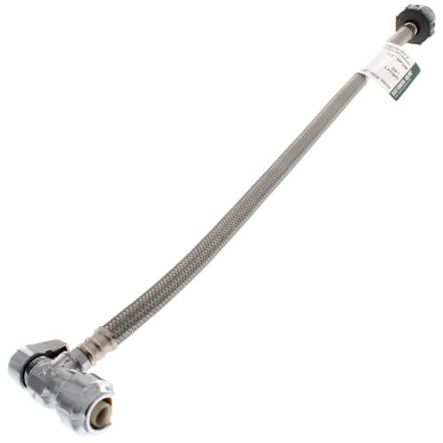 Main product image of 1/2" Sharkbite x 1/2" NPSM ClickSeal Faucet Connector, 20" Length (Lead Free)