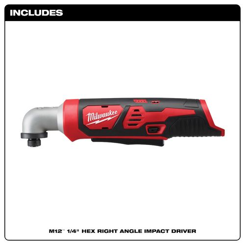Main product image of M12 Cordless 1/4" Hex Right Angle Impact Driver (Tool Only)