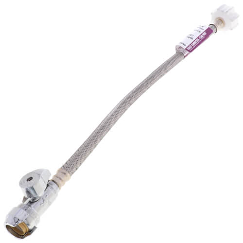 Main product image of 1/2" Straight Stop X 7/8" Ballcock ClickSeal Toilet Connector, 16" Length