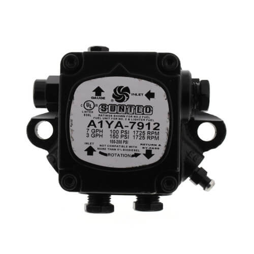 2490U R.W. Beckett 2490U 1Stage Oil Pump (3 GPH, 100 PSI)