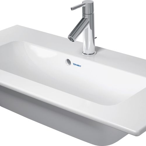 Main product image of 32-5/8" x 15-3/4" ME by Starck Vanity Sink w/ WonderGliss (White)