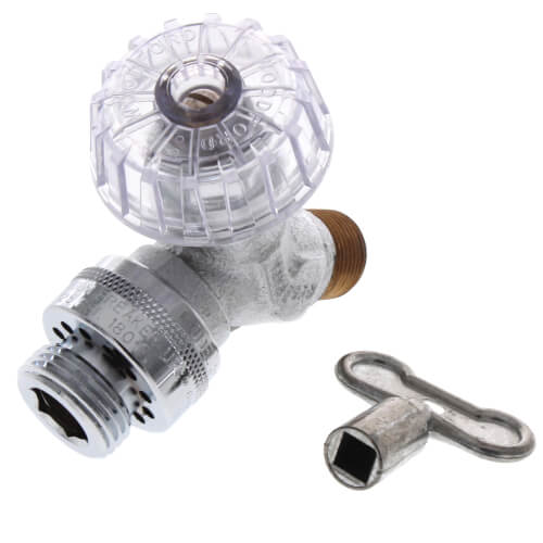 Main product image of Model 24 1/2" Sweat Inlet x MPT Inlet Anti-Siphon Mild Climate Wall Faucet w/ Polycarbonate Handle