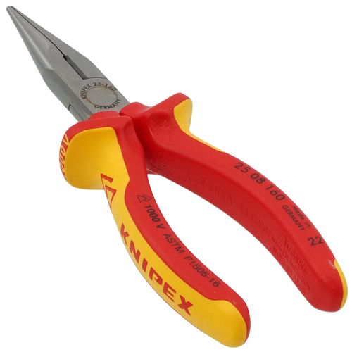 Main product image of 6-1/4" Insulated Long Nose Pliers w/ Cutter