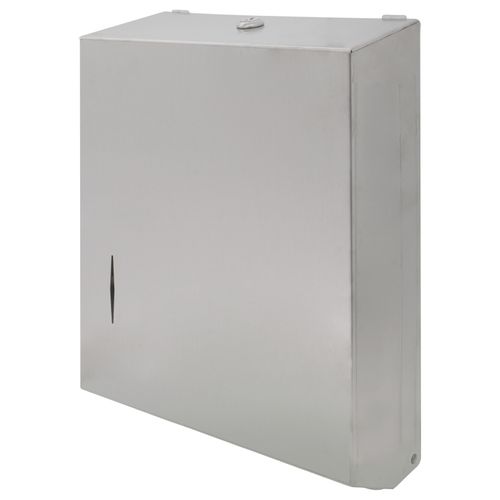 Main product image of Surface-Mounted Folded Paper Towel Dispenser (Stainless Steel)