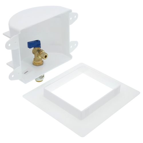 Main product image of Ice Maker Outlet Box (1/2" Sharkbite x 1/4" Compression)