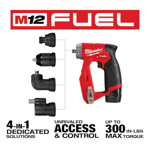 250522 Milwaukee 250522 M12 Fuel Installation Drill/Driver Kit