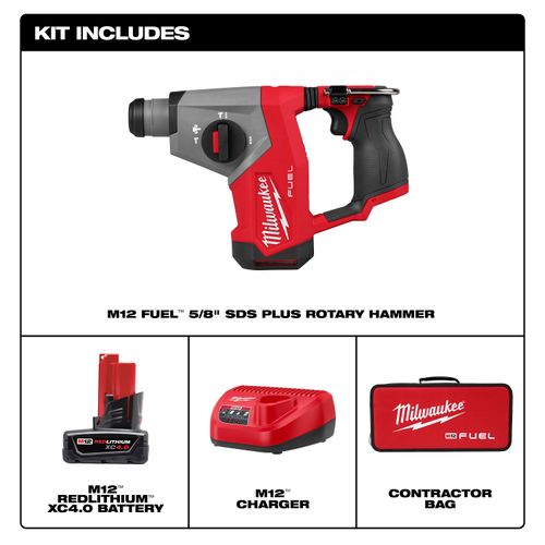 Main product image of M12 FUEL 5/8” SDS Plus Rotary Hammer Kit