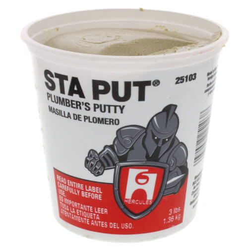 Main product image of Sta Put Plumbers Putty (3 lb.)