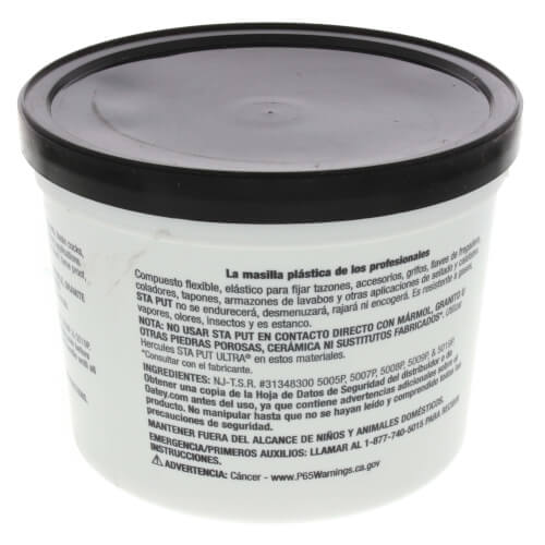 Main product image of Sta Put Plumbers Putty (5 lb.)