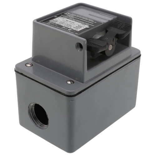 Main product image of 3-Pole Manual Switch, Toggle Operated, No Pilot Light Non-Reversing Motor Starter, 600 VAC (30A)